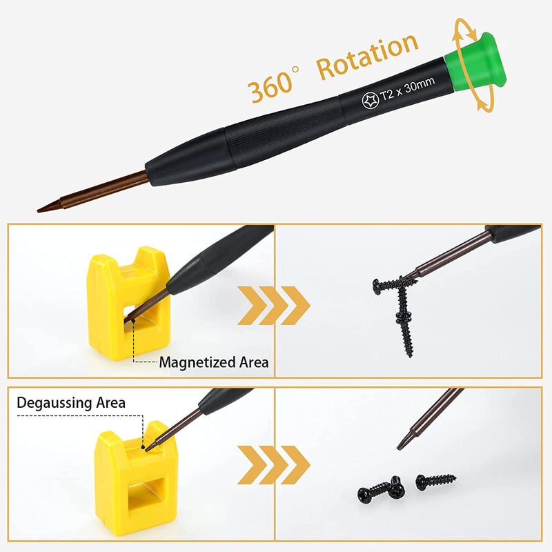 30 in 1 Kit Di Strumenti Di Riparazione Del Telefono, Strumenti Di Riparazione Elettronica 8 Cacciaviti Magnetici E Strumenti Di Apertura Della Leva, Adatto per Phone, Tablet, Occhiali