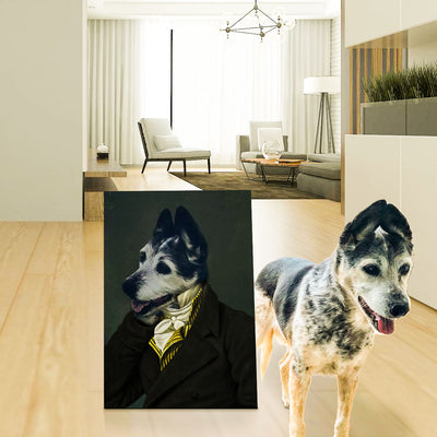 Personalized Pet Canvas Portrait Image Nordic Wall Art Picture