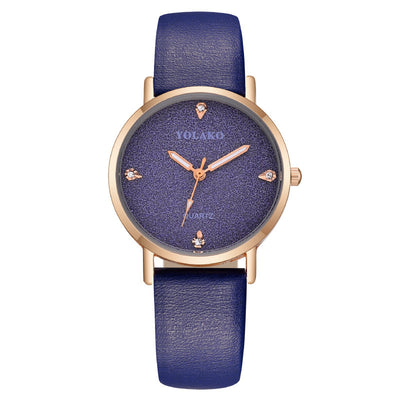 Fashion Simple Diamond Ladies Quartz Watch