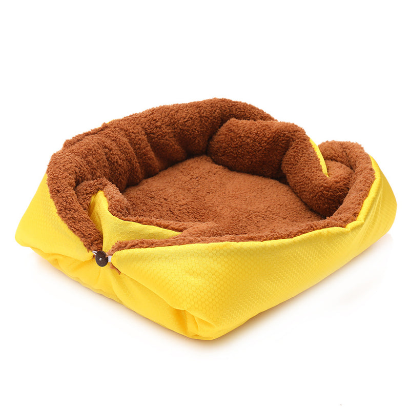 Pet Bed Mat New Pet Soft Dog Cat Blanket Fleece Cat Bed Mat Soft Warm Sleep Mat Cat Supplies Winter Foldable Pet Cushion