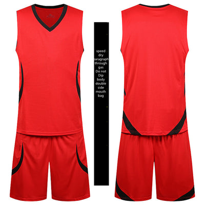 Basketball Sports Suit Men'S Summer 2021 Casual Wear Sleeveless Thin Vest Running Suit Shorts Sportswear