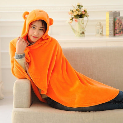 Umaru Chan Cloak Anime Umaru Chan Doma Umaru Cosplay Costume Flannels Cloaks Blanket Soft Hoodies