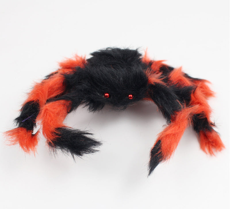 Halloween Decoration Spider Plush Spider Web