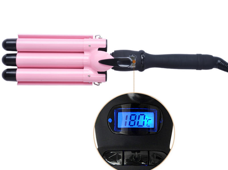 Hair Curling Iron LCD Display